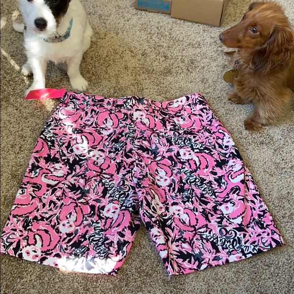 Beaumont short hibiscus pink hangin with my boo3️⃣ - Picture 2 of 5